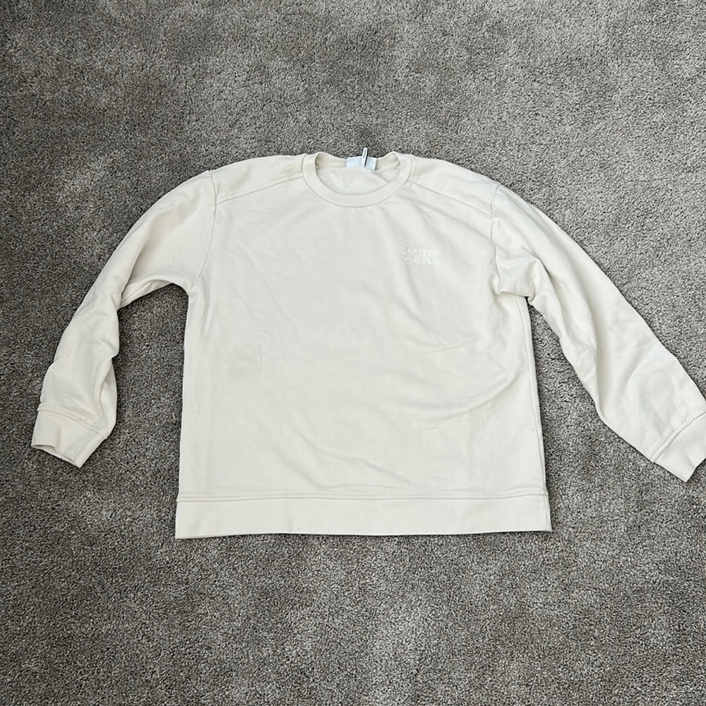 Ganni crew sweater